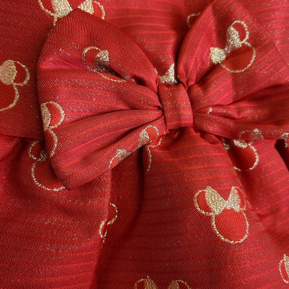 🆕️Disney Baby Minnie Mouse Holiday Dress - Picture 4 of 10